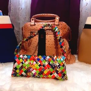 Colorful shoulder bag